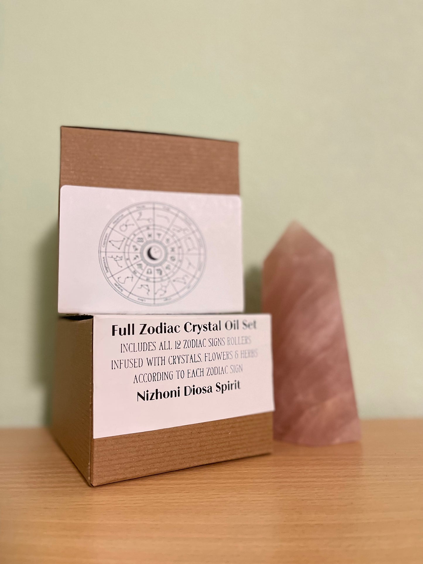 Full Zodiac Crystal Oil Set