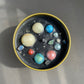 Solar System Crystal Candle