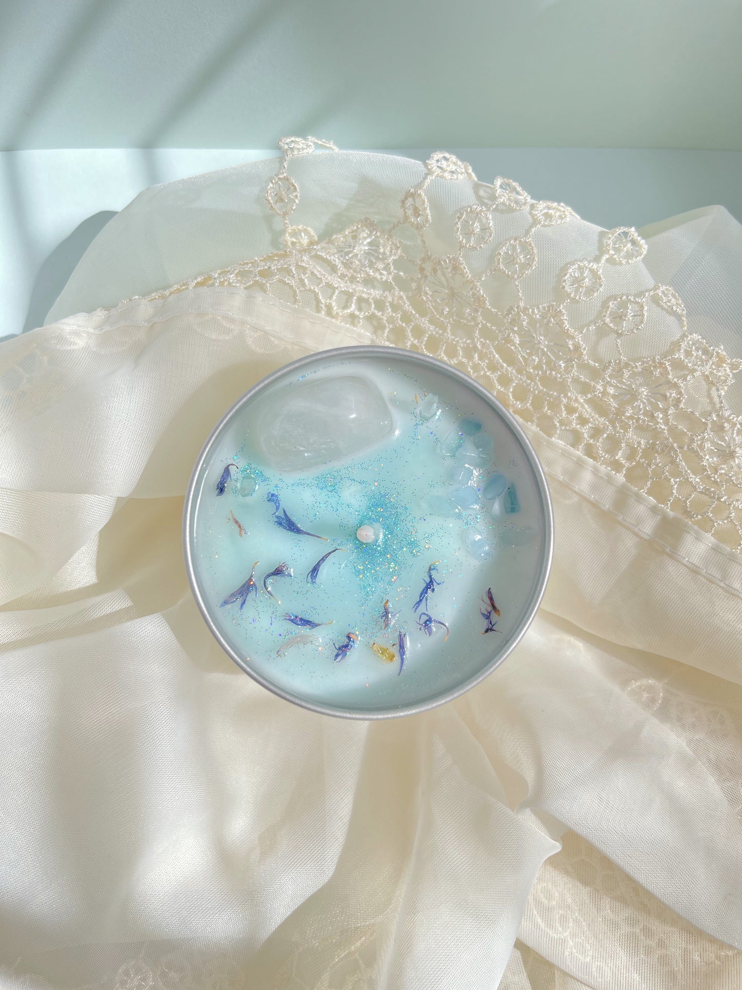 Clarity Cleanse Crystal Candle