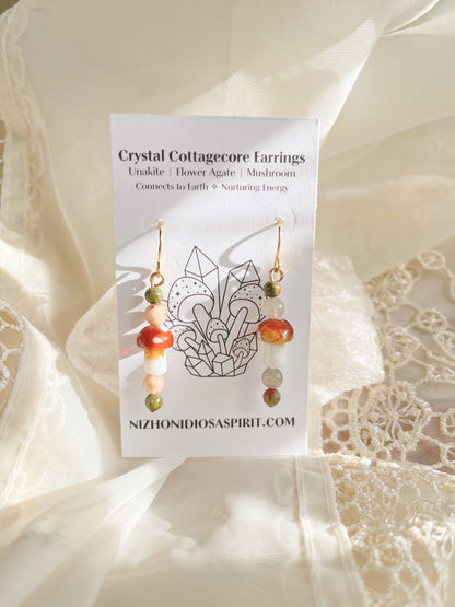 Crystal Cottagecore Earrings